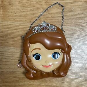 Princess Face Kids Bag - Brown